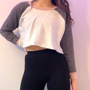 Ocean Drive Cropped Long Sleeve